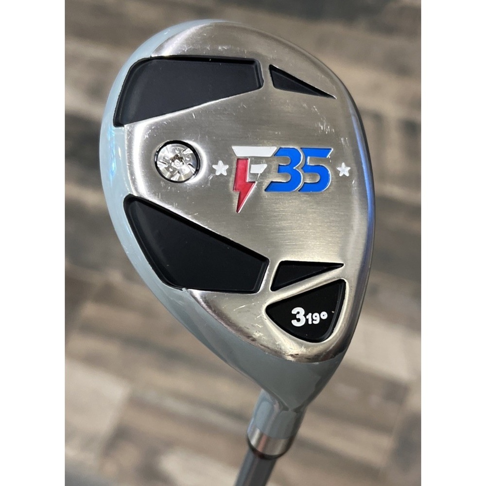 Patriot Golf F-35 3 Hybrid 19* AccuFLEX Pro LD Graphite Shaft RH Excellent